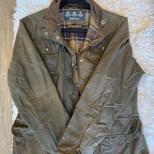BARELY WORN Olive BARBOUR Utility Jacket US 10